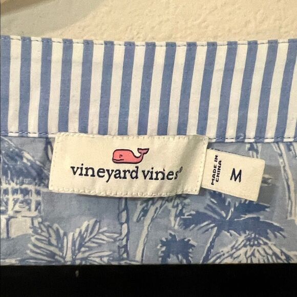 Vineyard Vines Coastal Blue Tunic Dress M - Picture 3 of 4